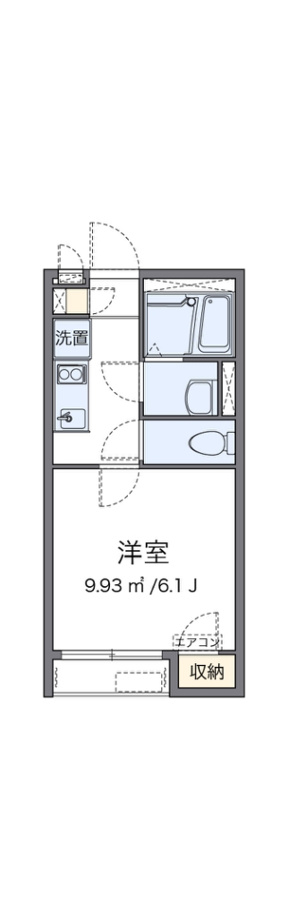 クレイノメトロノーム坂下 間取り