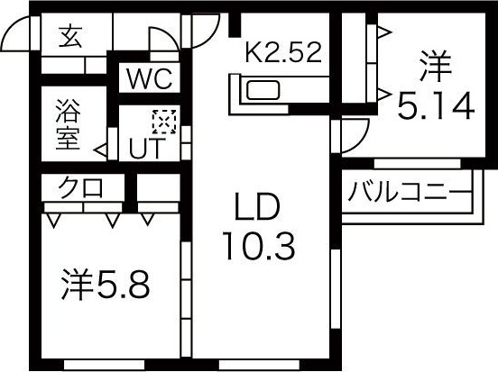 Alta Marea 間取り