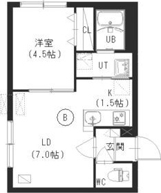 デコラティエ福住 間取り