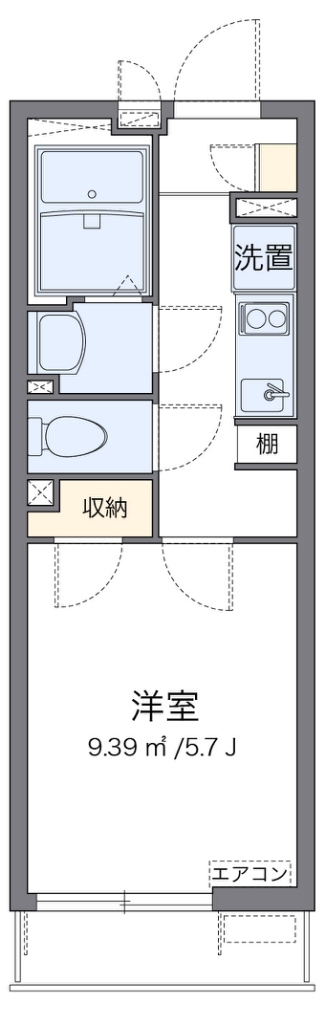 クレイノグリーンブリッジ 間取り