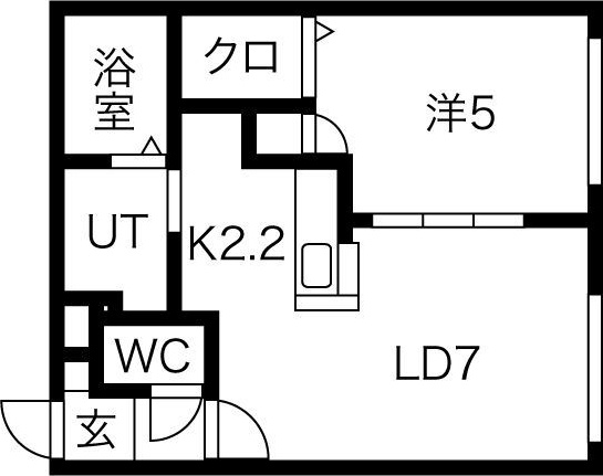 CLARICE元町(クラリーチェ元町) 間取り