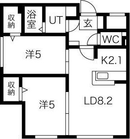 カサデルフィオーレ 間取り