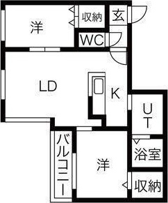 コローレ伏見 間取り