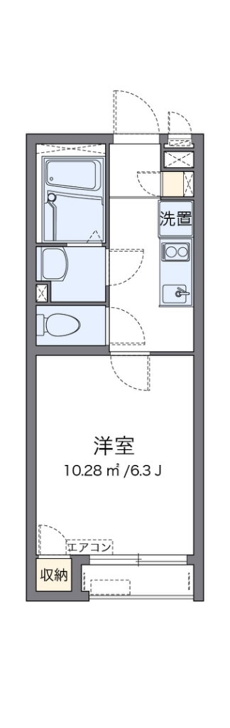 クレイノＮＥＷ　ＧＲＥＥＮⅢ 間取り