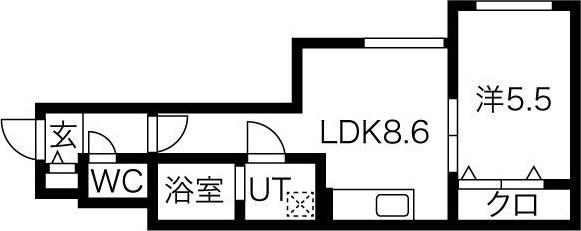 ASTER　TOYOHIRA 間取り