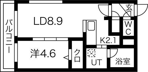 グランディールN19 間取り