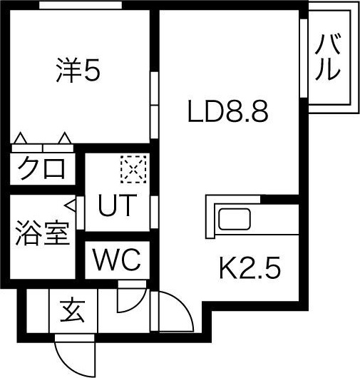 MTガーデンEast 間取り
