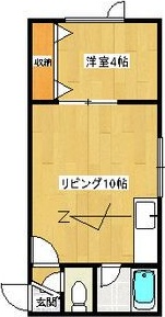 アークコート菊水Ⅱ 間取り
