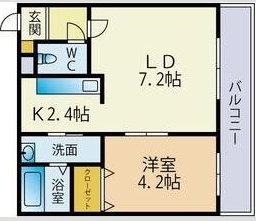 プランドール宮の沢 間取り