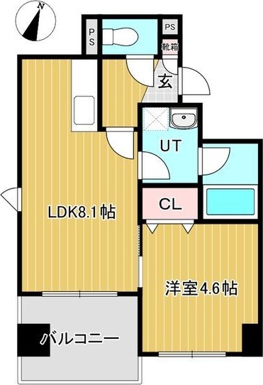 カハラコートセカンド 間取り