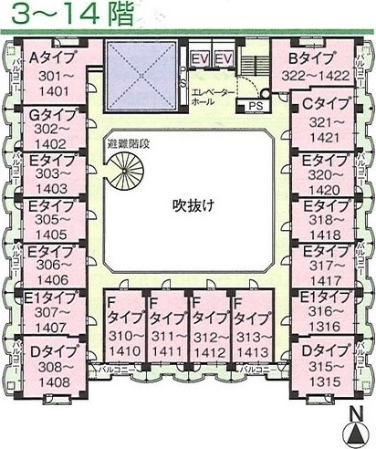 札幌ビオス館 間取り