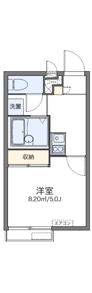 レオパレスボレール 間取り