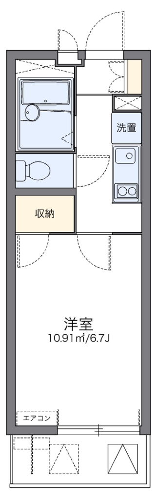 レオパレス桜 間取り