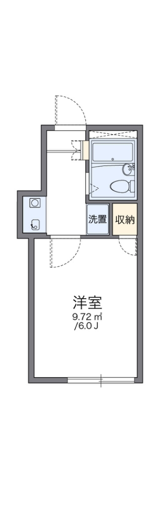 レオパレスＲｉｖｅｒＳｉｄｅ 間取り