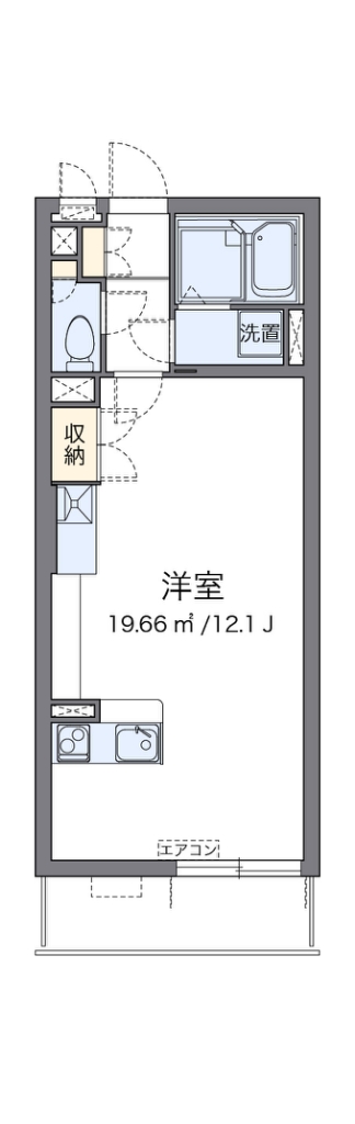 ミランダクレールコート新里 間取り