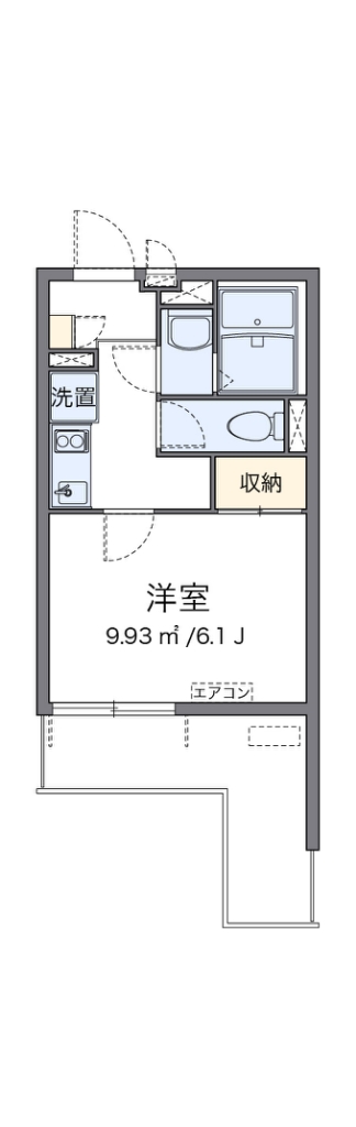 クレイノパークサイド桜 間取り