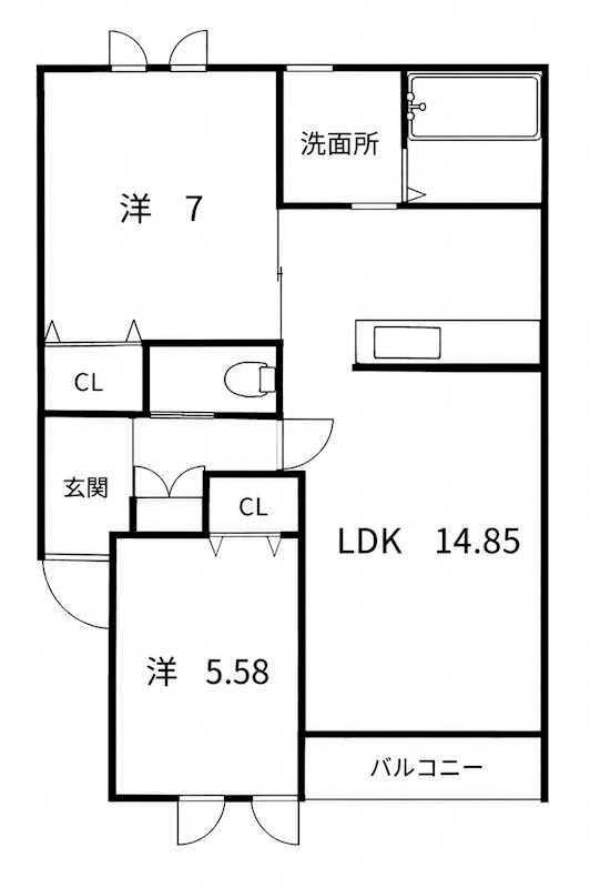 Leon4-4 間取り