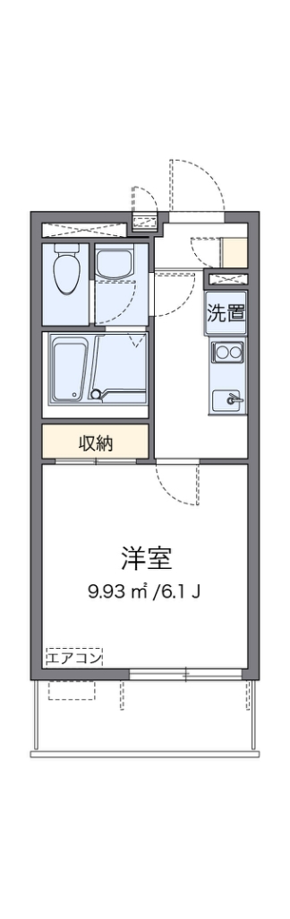 クレイノエクセルケンＳｅｖｅｎ 間取り