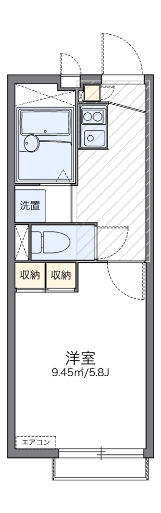 レオパレスそよかぜ 間取り