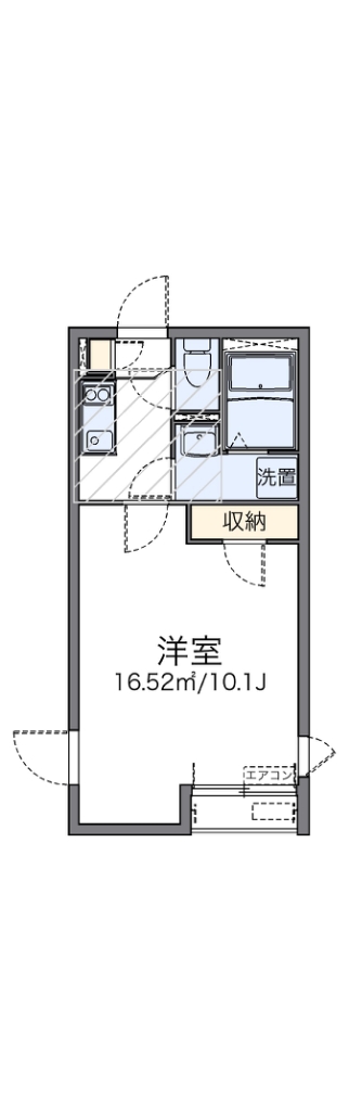 レオネクスト錦秋Ⅲ 間取り