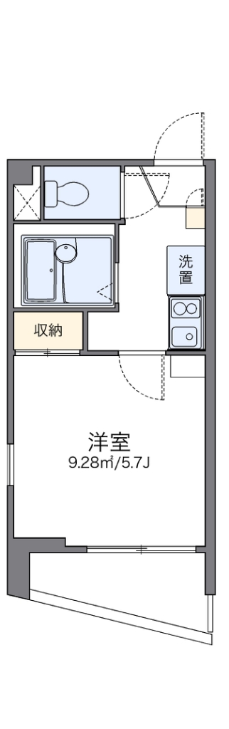 レオパレスミヨシ 間取り