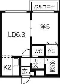 ブランノワール　ラヴィ 間取り