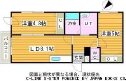 maison de 桜(メゾンド桜) 間取り