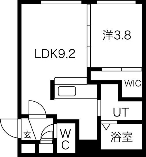 テラン厚別 間取り