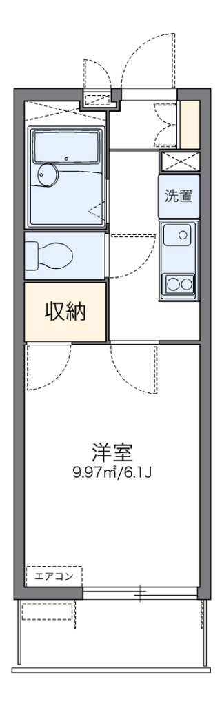レオパレスシリウス 間取り