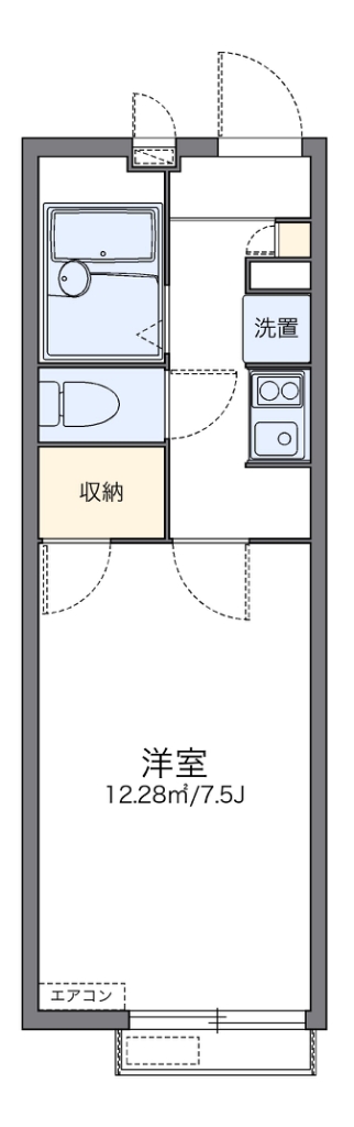 レオパレスチェリーブロッサム 間取り