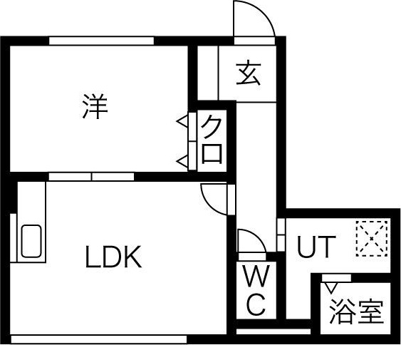 Y2ハイム北19条 間取り