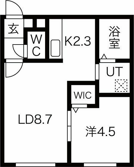 Majestic Life札幌桑園 間取り