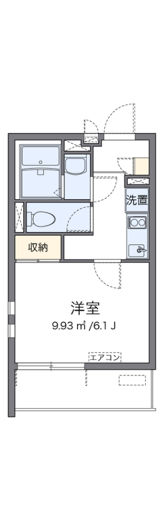 クレイノ葵芳　１号館 間取り