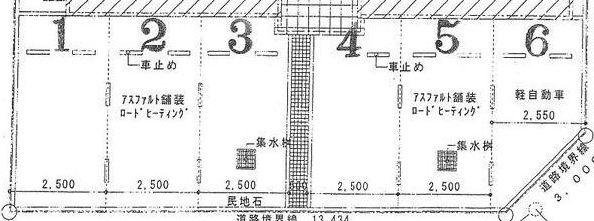 グランメール24-D 駐車場
