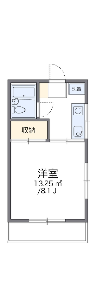 レオパレス山際 間取り