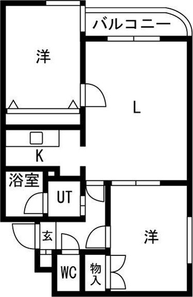 晃和レジデンス 間取り