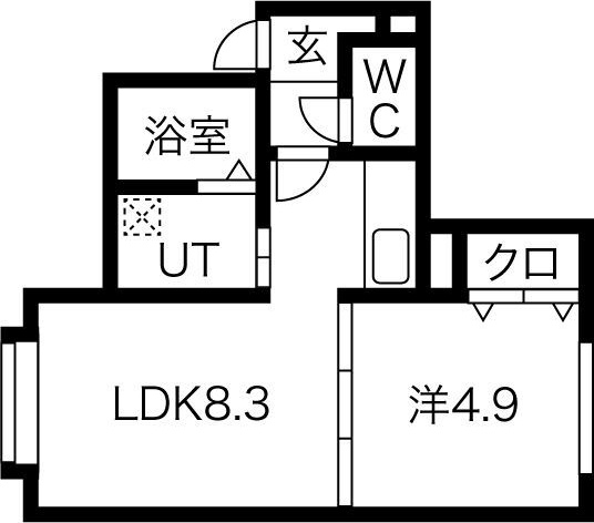 アスティ平岸 間取り