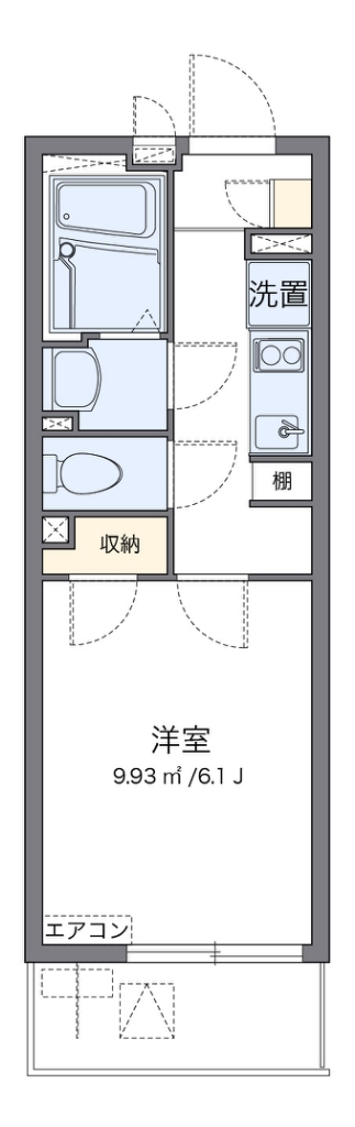 クレイノエスペランザ 間取り