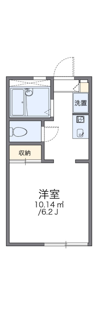 レオパレスミレニアム 間取り