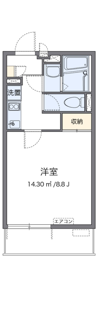 レオネクストカーサウーノ 間取り