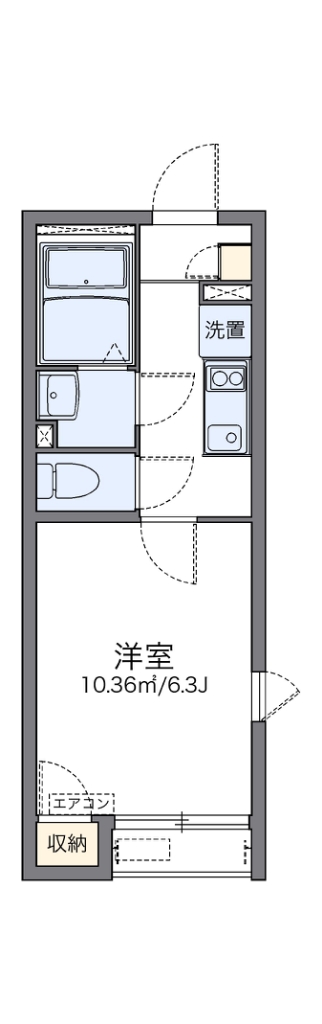 レオネクストノービレハル 間取り