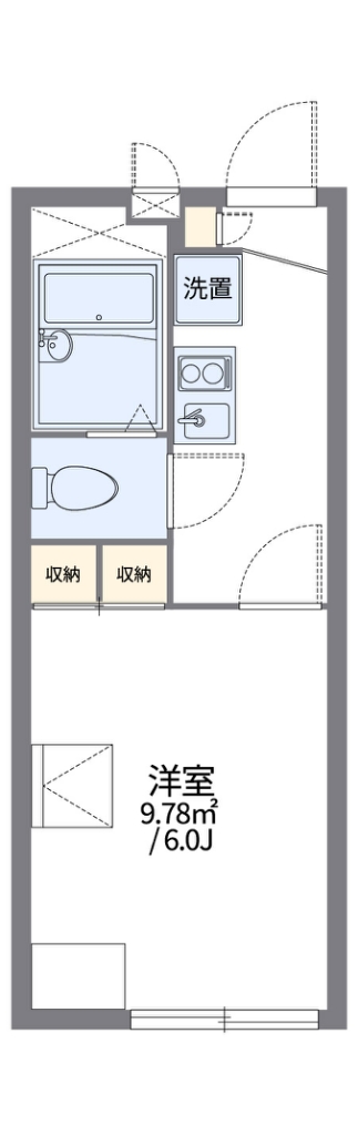 レオパレス平 間取り