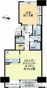 フロントシティ琴似D棟 間取り