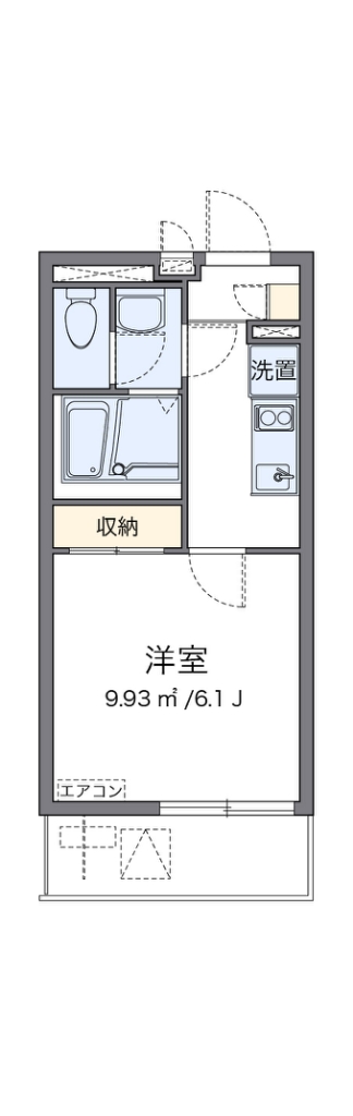 クレイノスペランツァⅠ号館 間取り
