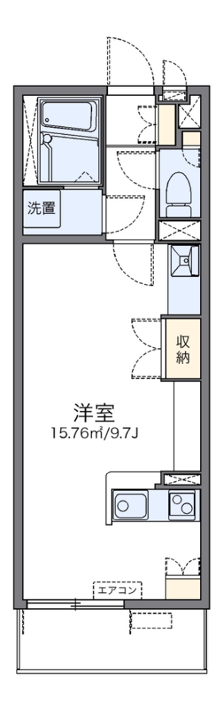 レオネクスト中川Ⅲ 間取り