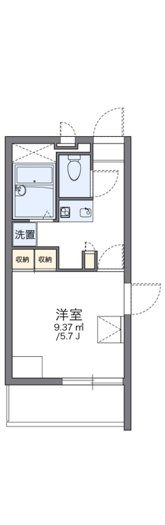 レオパレスル・レーヴ 間取り