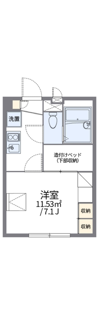 レオパレスシナーラ 間取り