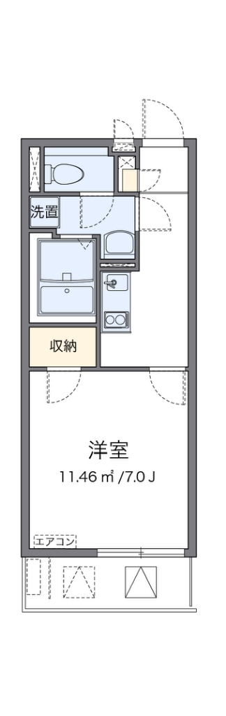 クレイノデュランタ 間取り