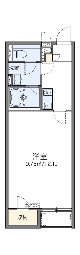 レオネクストシティーパレス２ 間取り