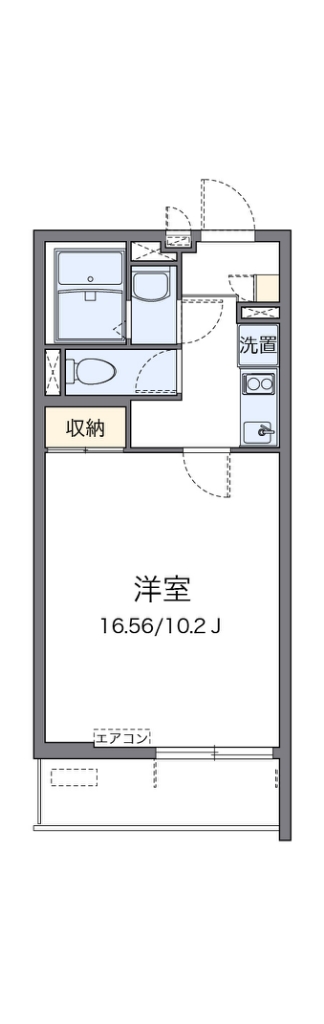 クレイノアンジュ鶴間 間取り